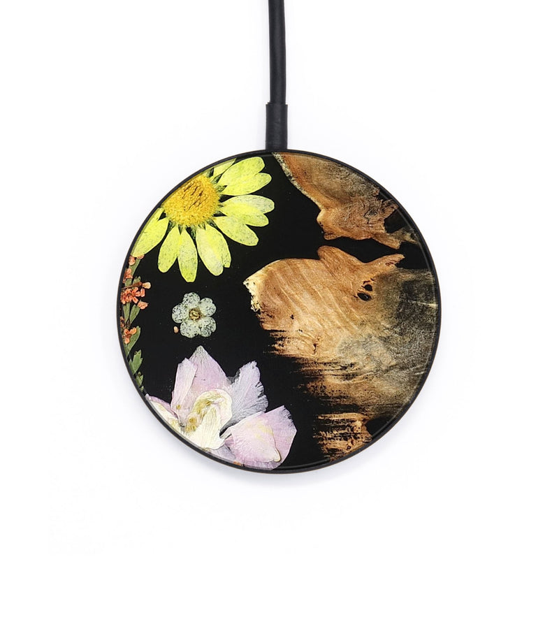 Circle Wood Wireless Charger - Blakely (Bloom, 821525)