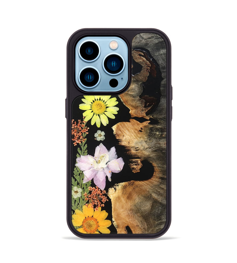 iPhone 14 Pro Wood Phone Case - Blakely (Bloom, 821525)