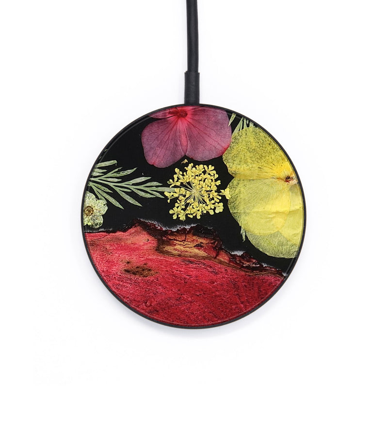 Circle Wood Wireless Charger - Denis (Bloom, 821527)