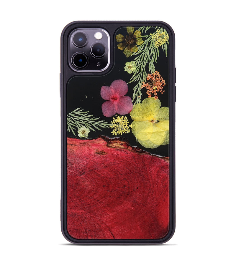 iPhone 11 Pro Max Wood Phone Case - Denis (Bloom, 821527)
