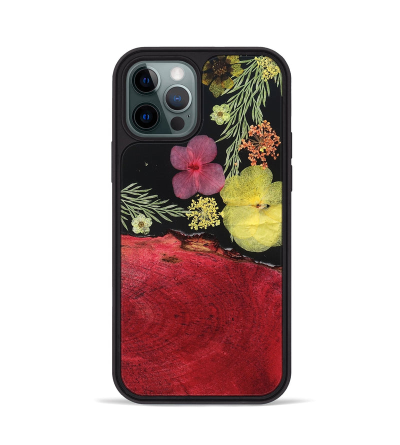 iPhone 12 Pro Wood Phone Case - Denis (Bloom, 821527)
