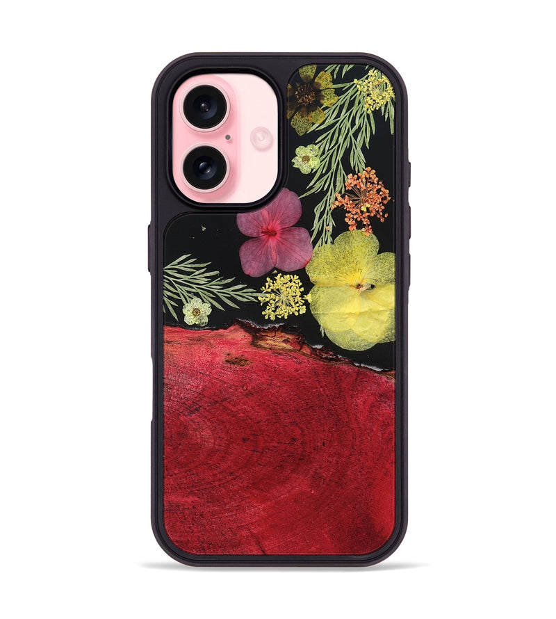 iPhone 16 Wood Phone Case - Denis (Bloom, 821527)