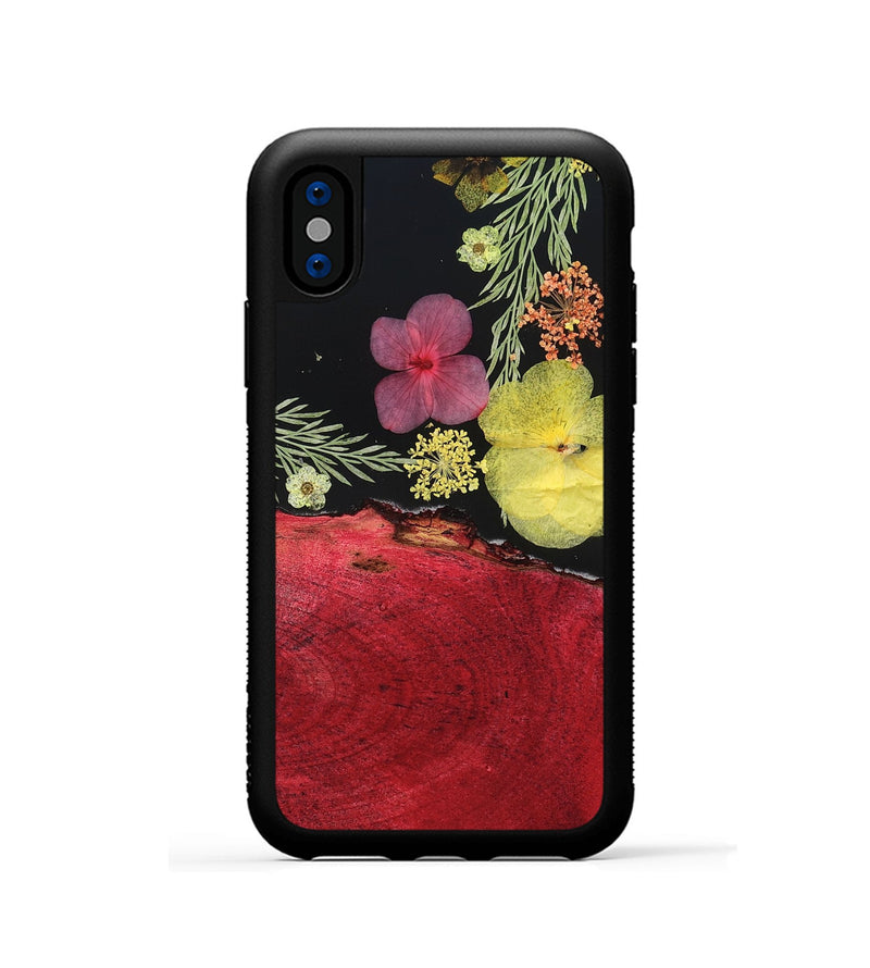 iPhone Xs Wood Phone Case - Denis (Bloom, 821527)
