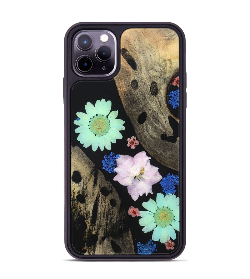 iPhone 11 Pro Max Wood Phone Case - Shemar (Bloom, 821528)