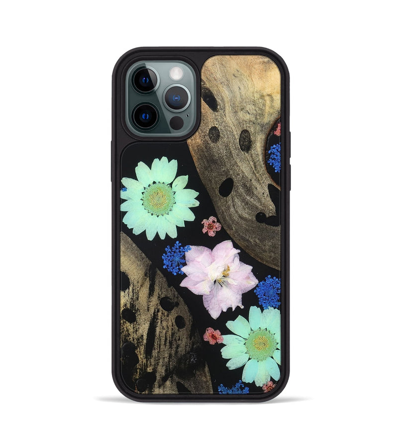 iPhone 12 Pro Wood Phone Case - Shemar (Bloom, 821528)