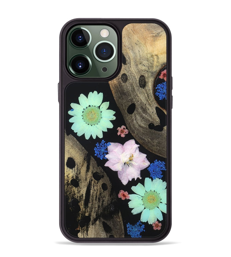 iPhone 13 Pro Max Wood Phone Case - Shemar (Bloom, 821528)