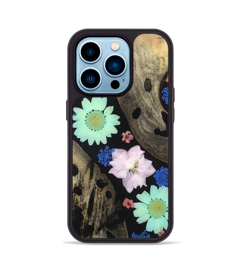 iPhone 14 Pro Wood Phone Case - Shemar (Bloom, 821528)