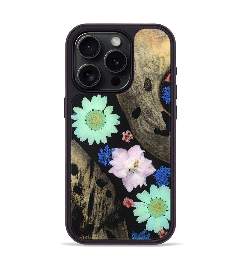 iPhone 15 Pro Wood Phone Case - Shemar (Bloom, 821528)