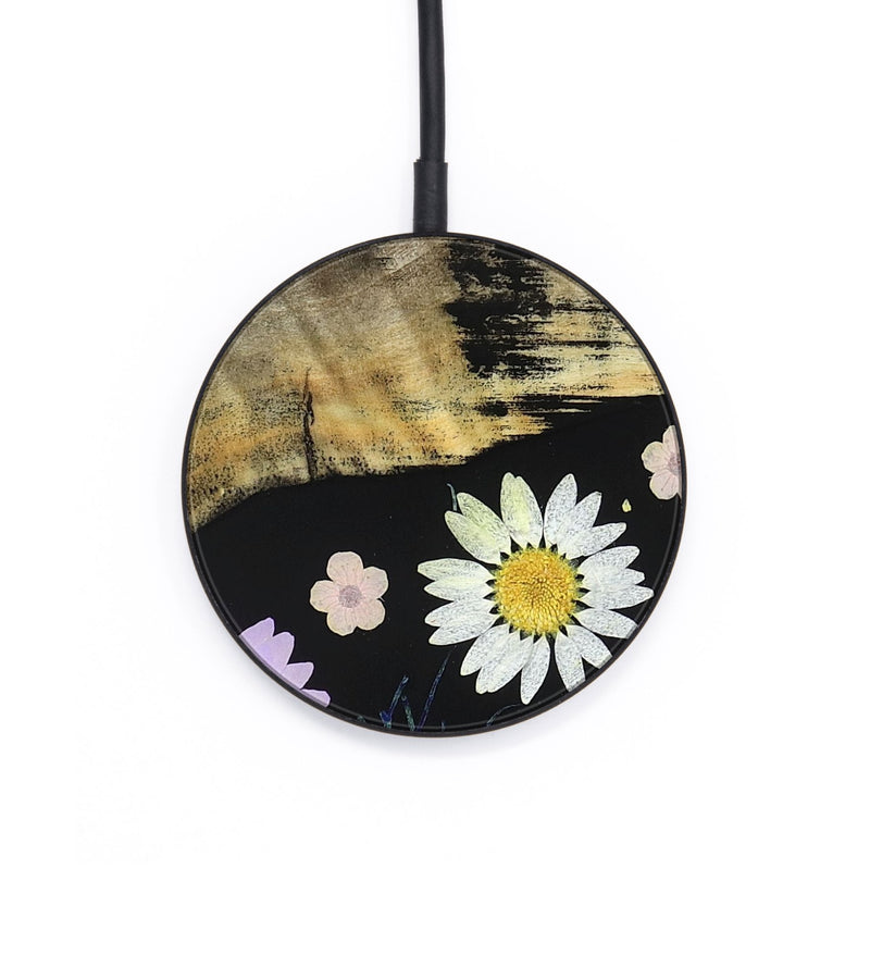 Circle Wood Wireless Charger - Brycen (Bloom, 821529)