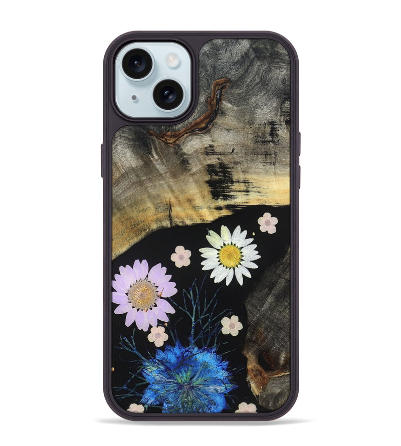 iPhone 15 Plus Wood Phone Case - Brycen (Bloom, 821529)