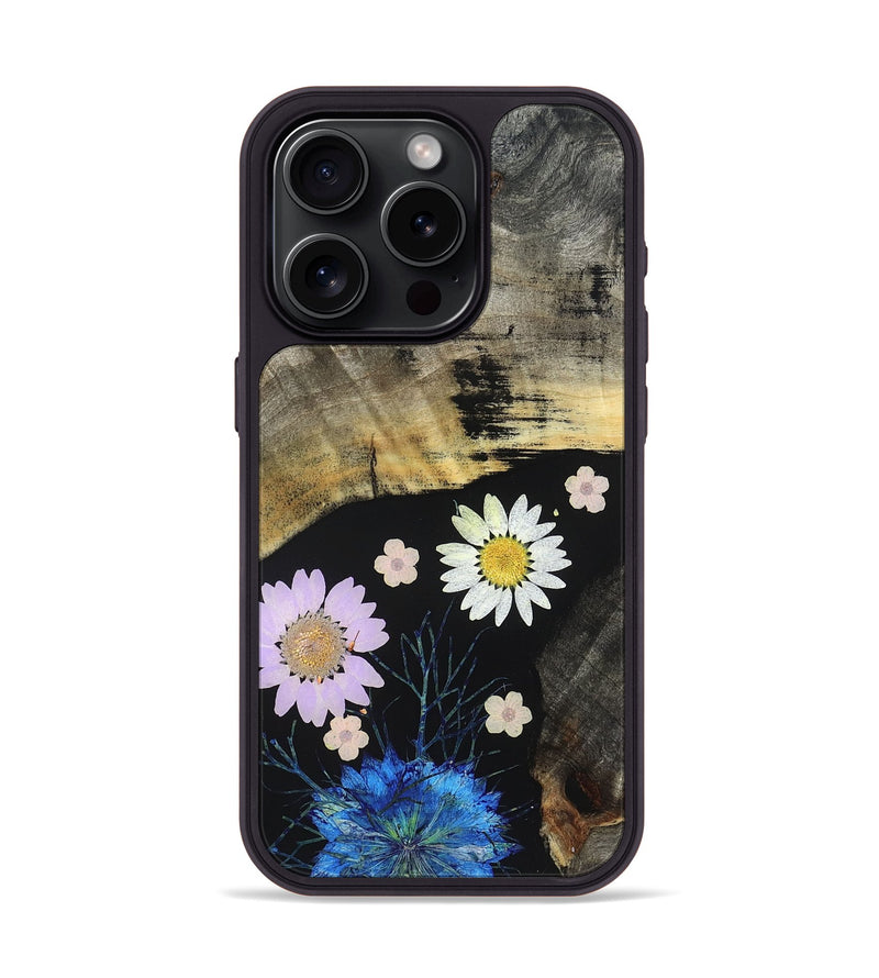 iPhone 15 Pro Wood Phone Case - Brycen (Bloom, 821529)