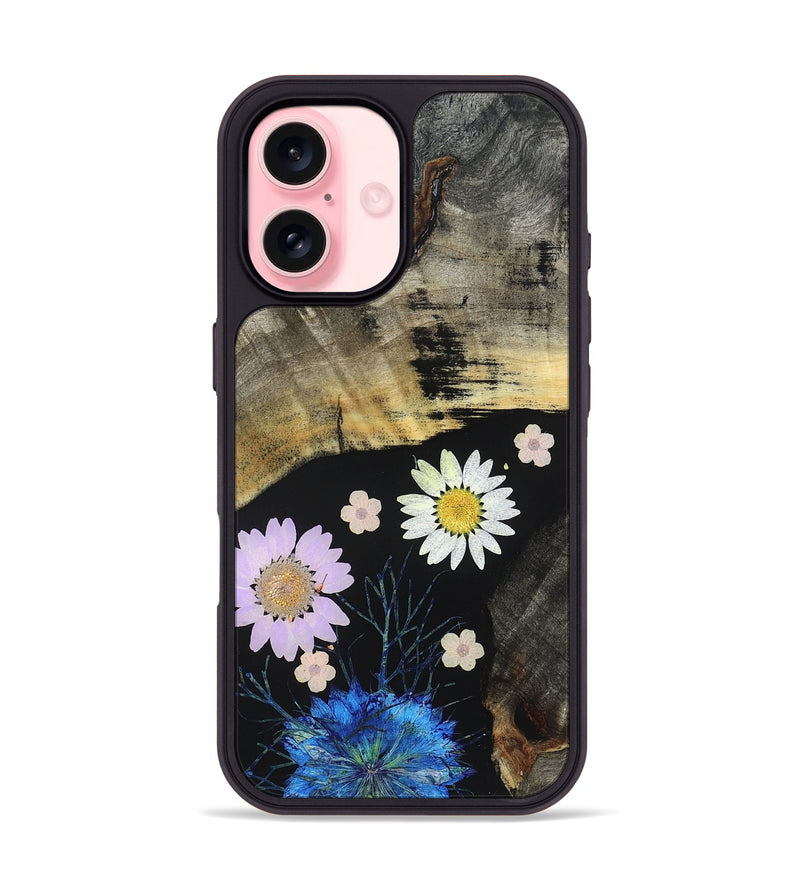 iPhone 16 Wood Phone Case - Brycen (Bloom, 821529)
