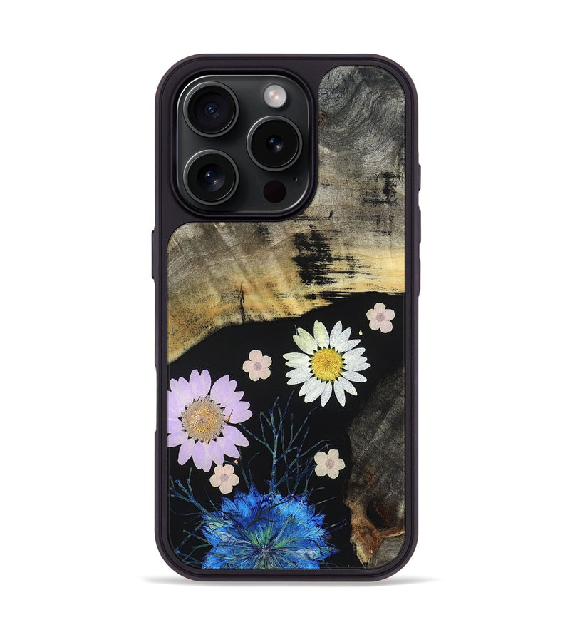 iPhone 16 Pro Wood Phone Case - Brycen (Bloom, 821529)