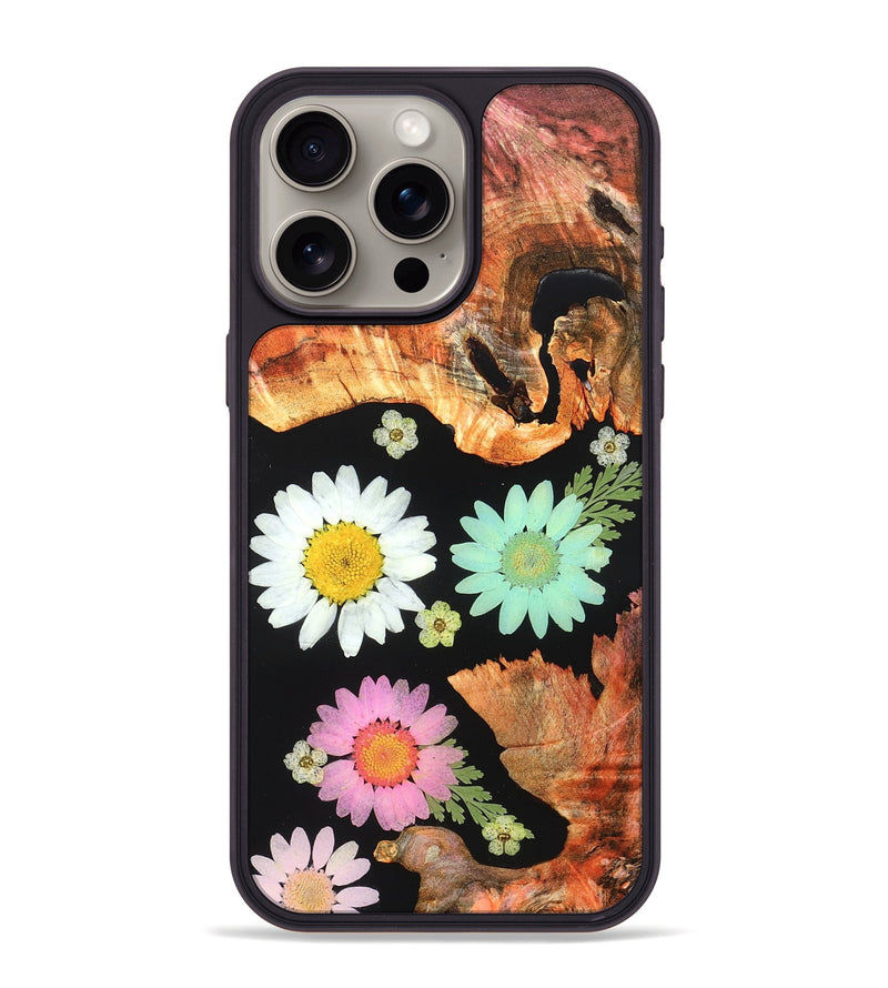 iPhone 15 Pro Max Wood Phone Case - Ami (Bloom, 821534)