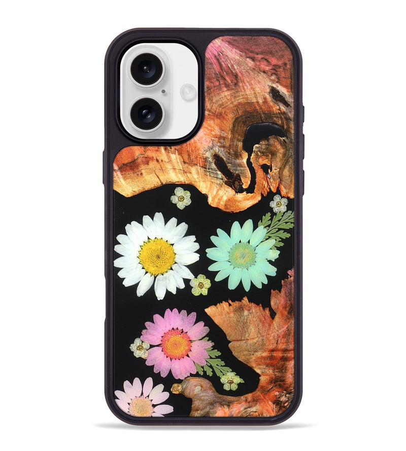 iPhone 16 Plus Wood Phone Case - Ami (Bloom, 821534)
