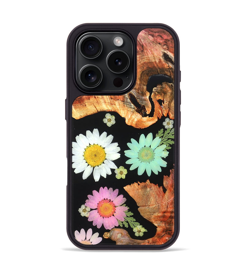 iPhone 16 Pro Wood Phone Case - Ami (Bloom, 821534)