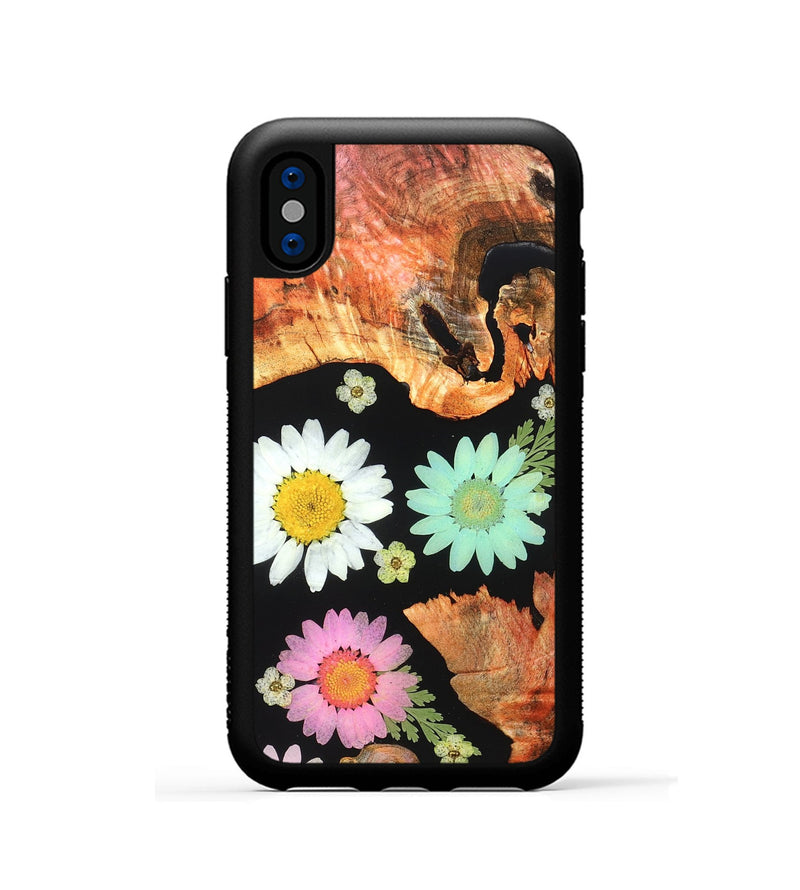 iPhone Xs Wood Phone Case - Ami (Bloom, 821534)