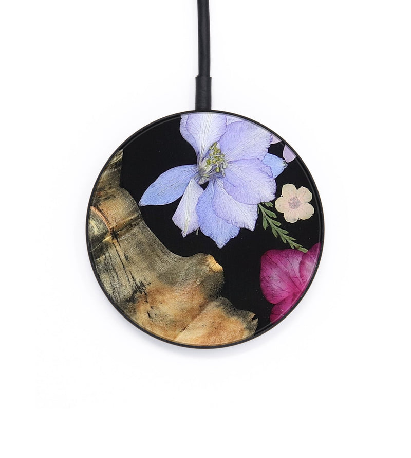 Circle Wood Wireless Charger - Lesley (Bloom, 821535)