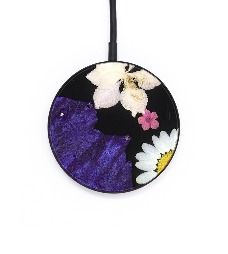 Circle Wood Wireless Charger - Essie (Bloom, 821538)