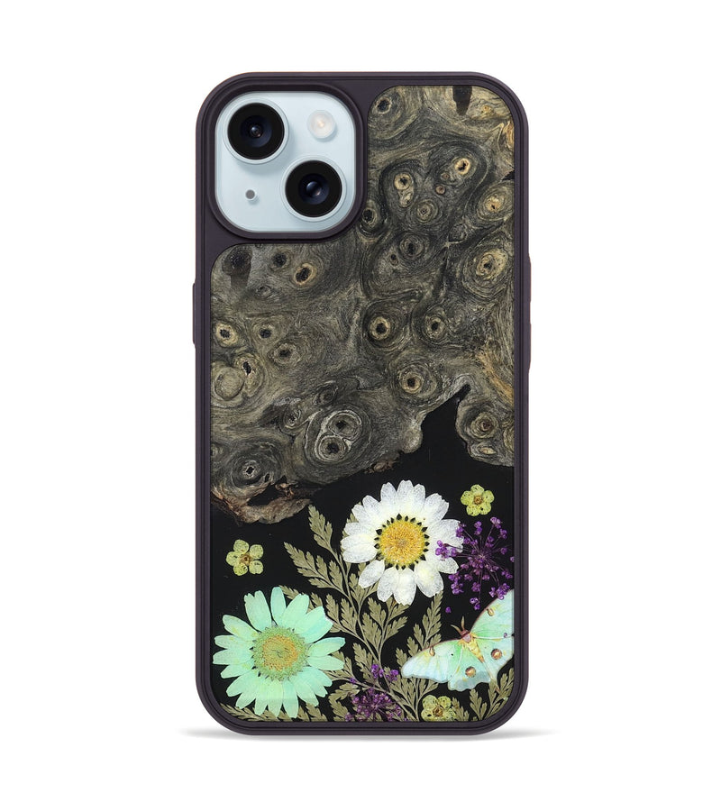 iPhone 15 Wood Phone Case - Avayah (Bloom, 821540)