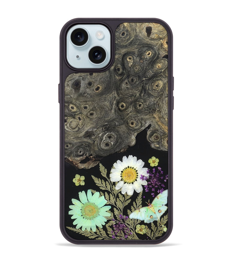 iPhone 15 Plus Wood Phone Case - Avayah (Bloom, 821540)