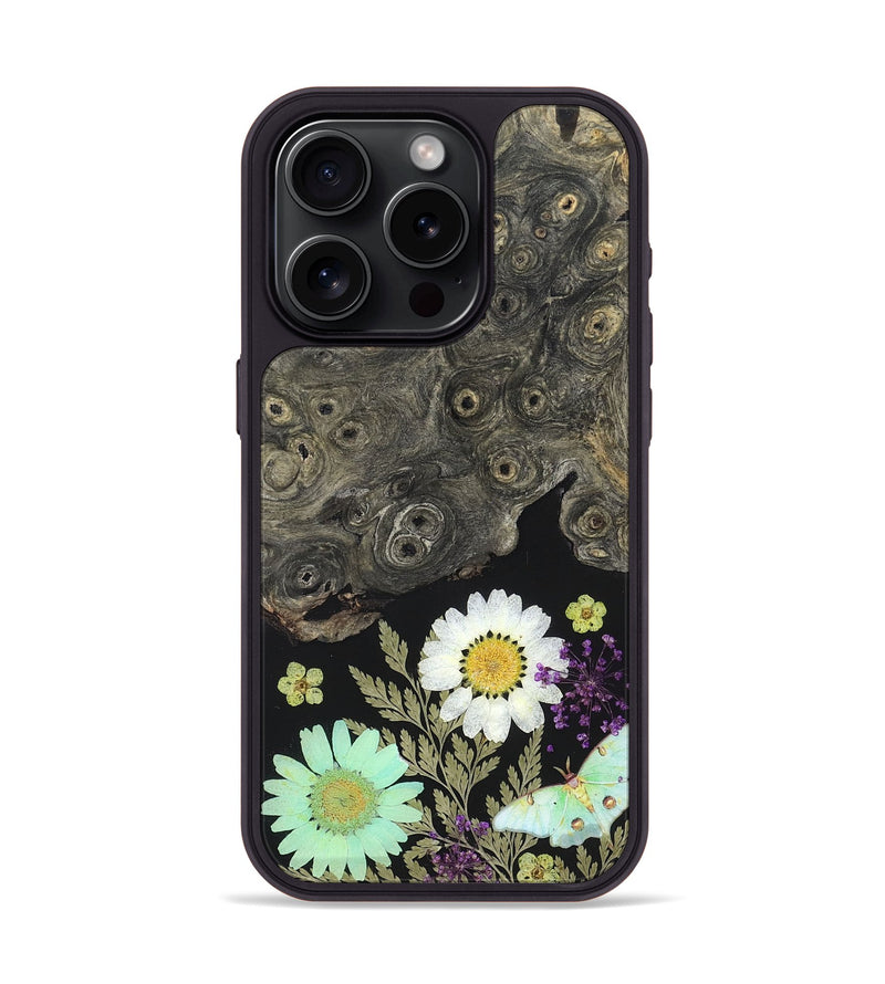 iPhone 15 Pro Wood Phone Case - Avayah (Bloom, 821540)
