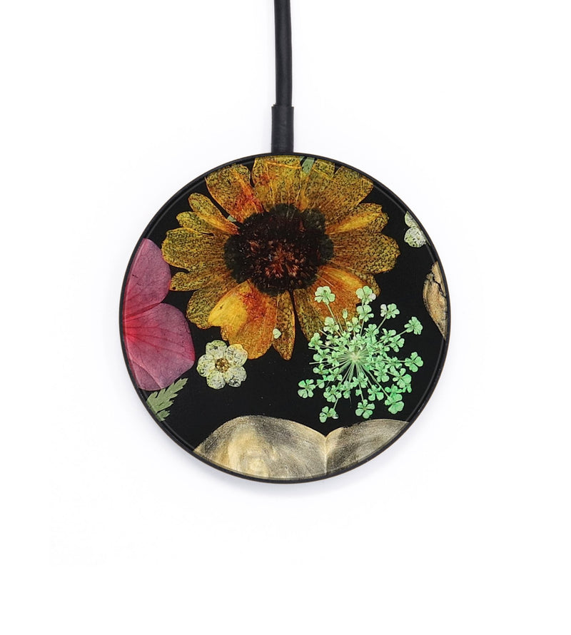 Circle Wood Wireless Charger - Karon (Bloom, 821541)