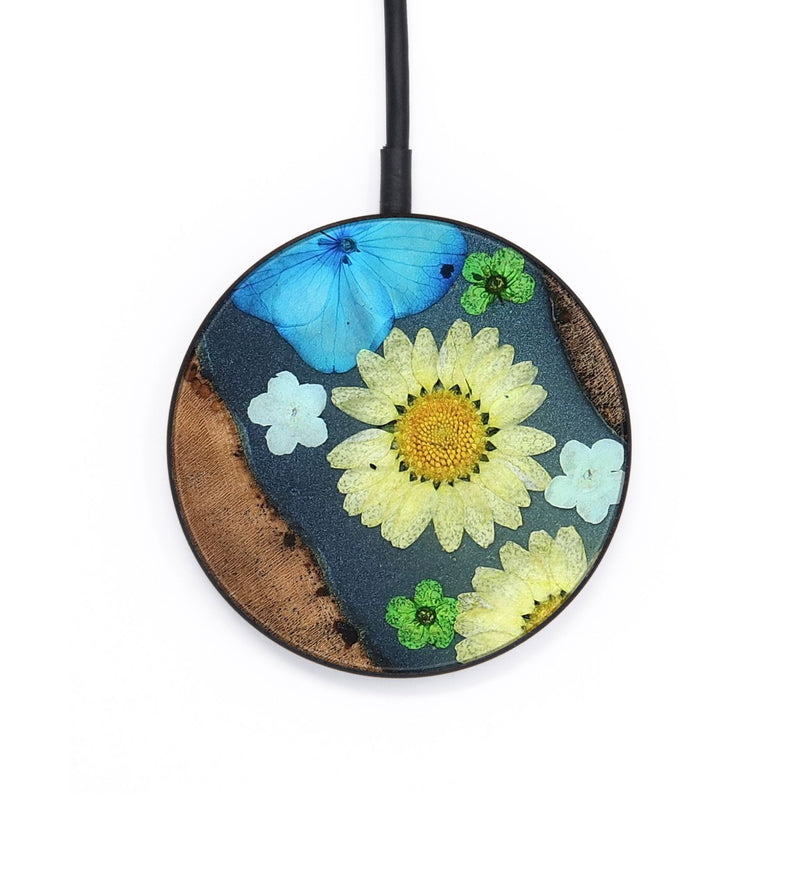 Circle Wood Wireless Charger - Tamatha (Bloom, 821543)
