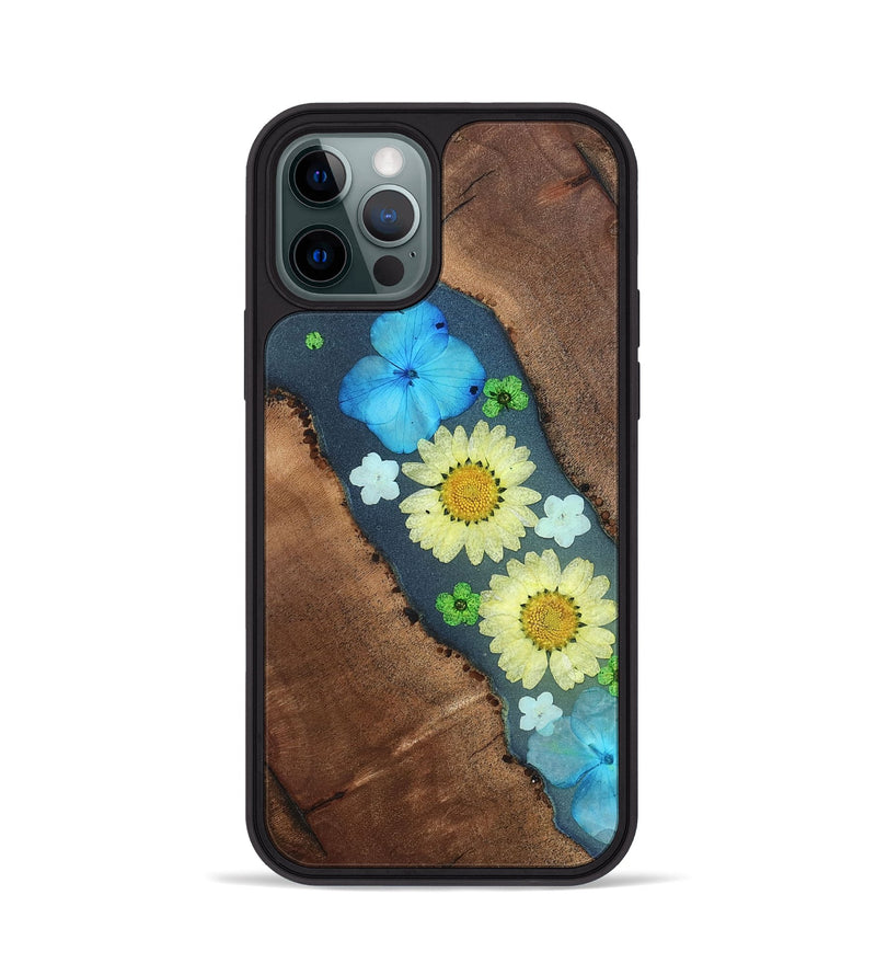 iPhone 12 Pro Wood Phone Case - Tamatha (Bloom, 821543)