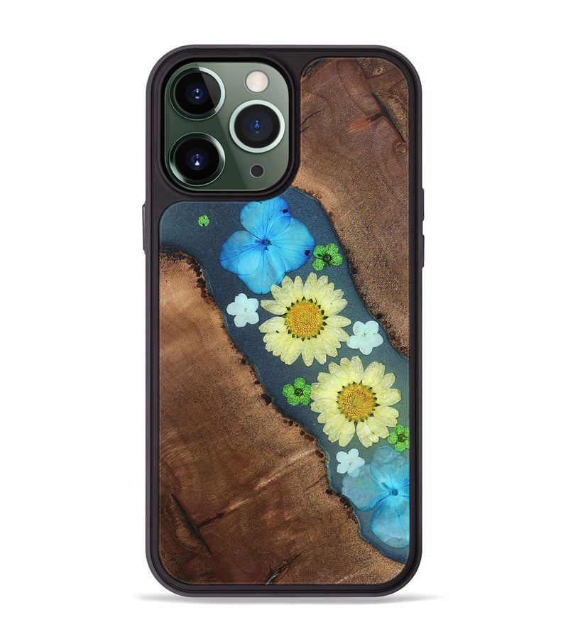 iPhone 13 Pro Max Wood Phone Case - Tamatha (Bloom, 821543)
