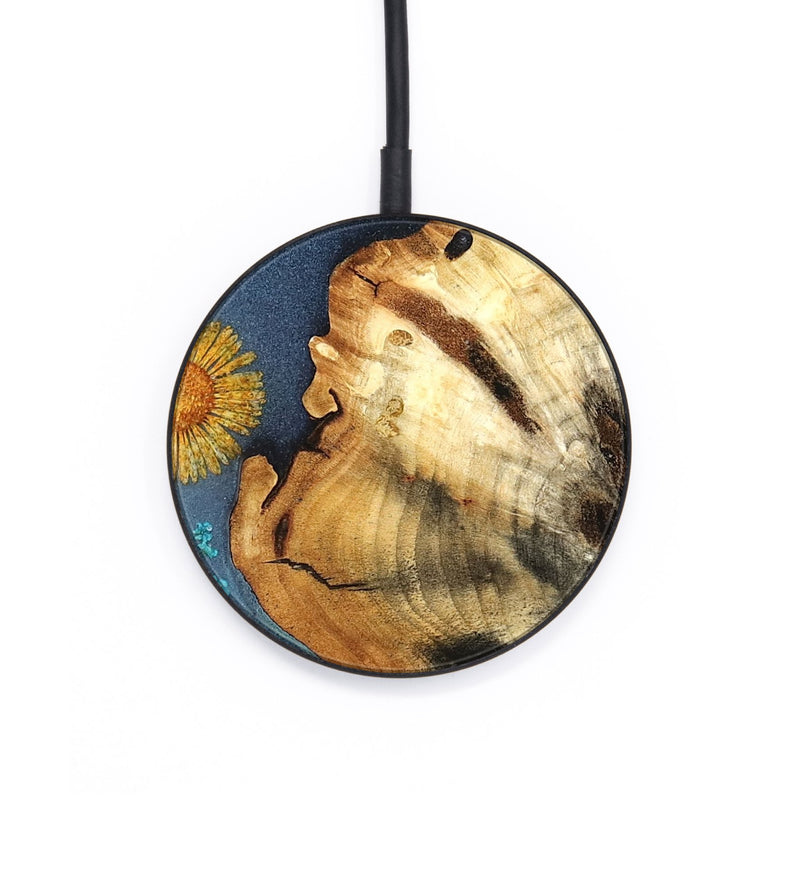 Circle Wood Wireless Charger - Elle (Bloom, 821550)