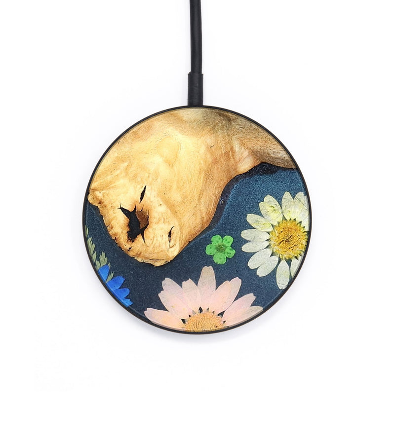 Circle Wood Wireless Charger - Marilee (Bloom, 821554)