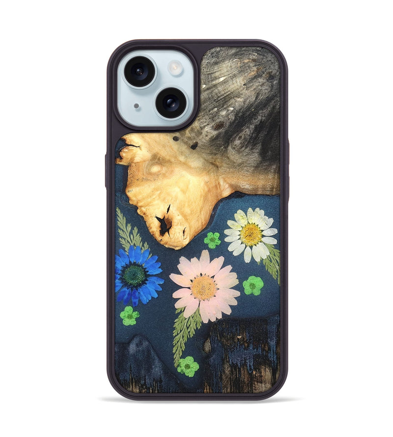 iPhone 15 Wood Phone Case - Marilee (Bloom, 821554)