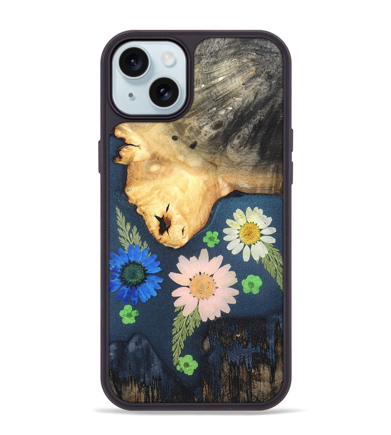 iPhone 15 Plus Wood Phone Case - Marilee (Bloom, 821554)