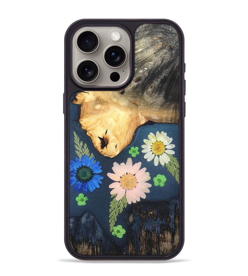 iPhone 15 Pro Max Wood Phone Case - Marilee (Bloom, 821554)