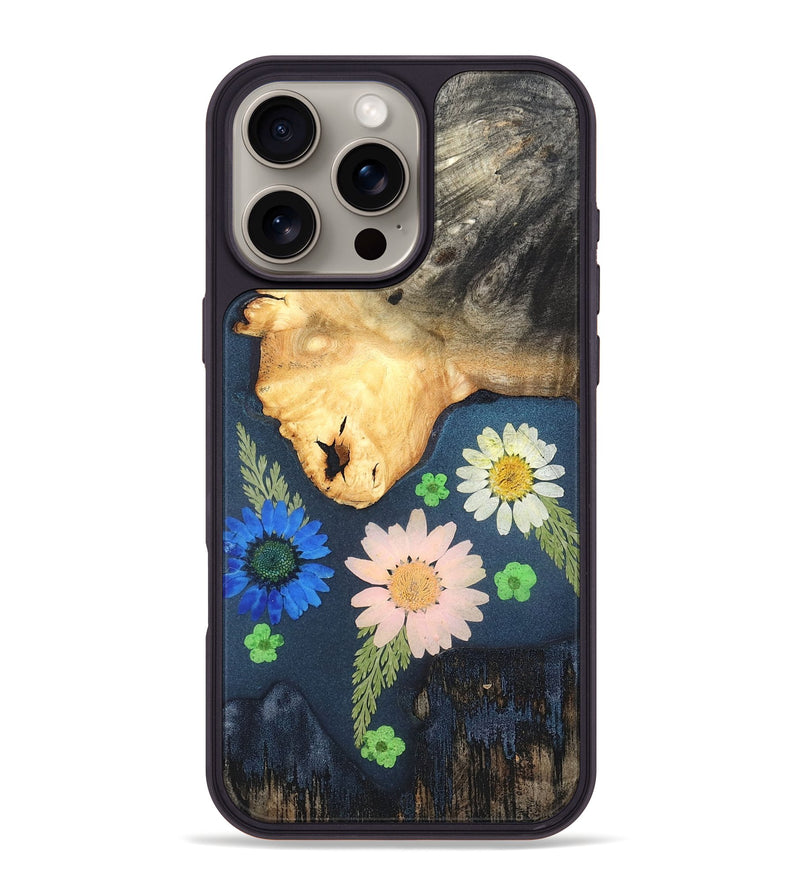 iPhone 16 Pro Max Wood Phone Case - Marilee (Bloom, 821554)