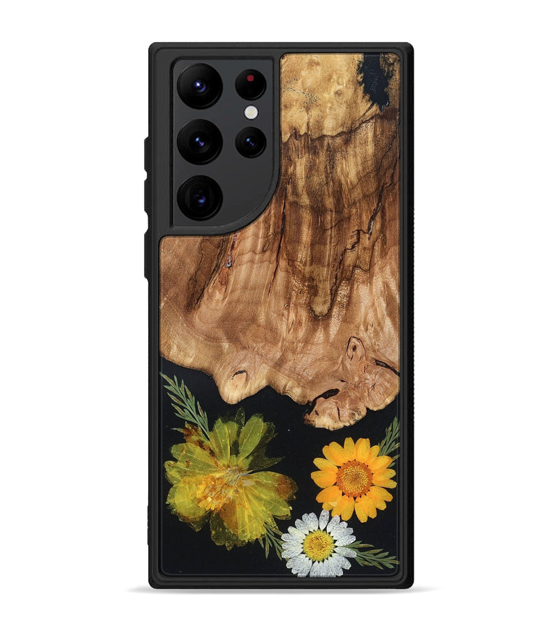 Galaxy S22 Ultra Wood Phone Case - Amos (Bloom, 821560)