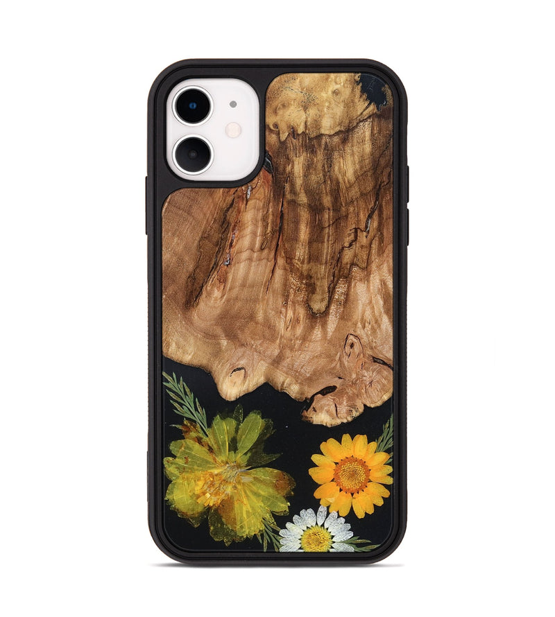 iPhone 11 Wood Phone Case - Amos (Bloom, 821560)