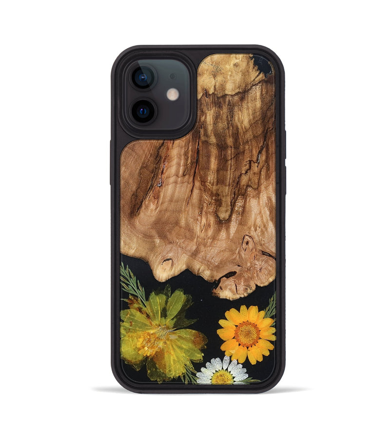iPhone 12 Wood Phone Case - Amos (Bloom, 821560)