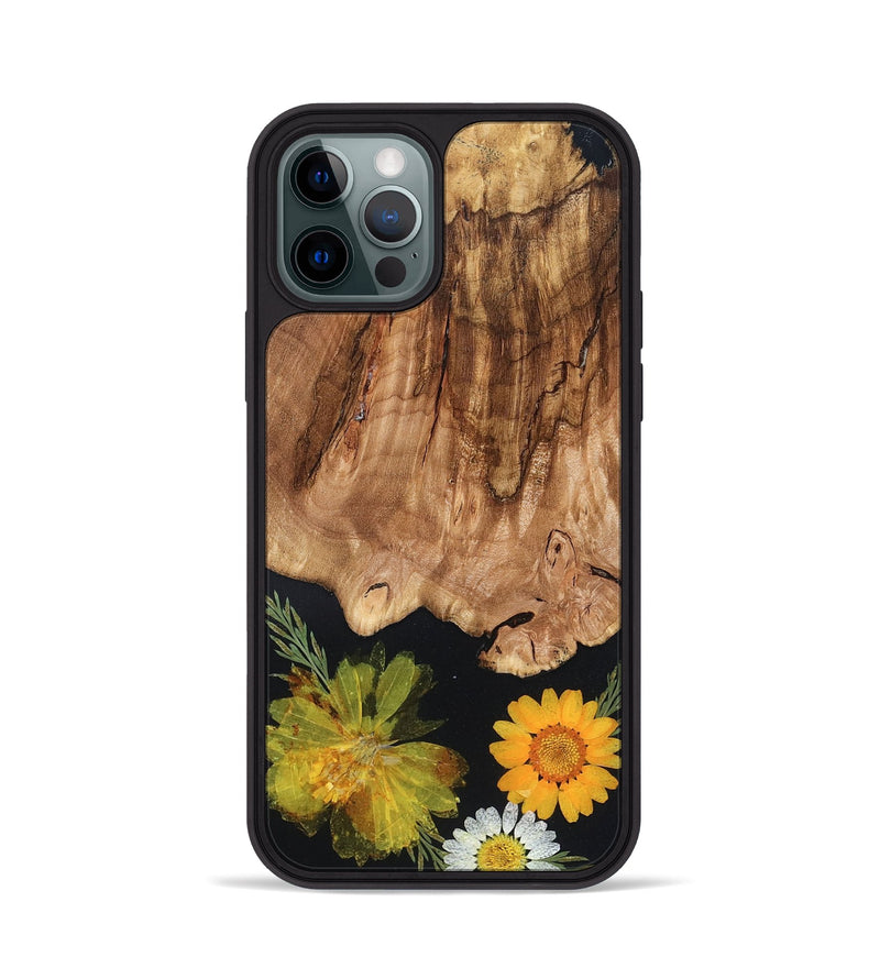 iPhone 12 Pro Wood Phone Case - Amos (Bloom, 821560)