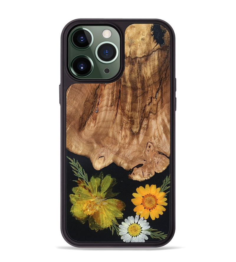 iPhone 13 Pro Max Wood Phone Case - Amos (Bloom, 821560)