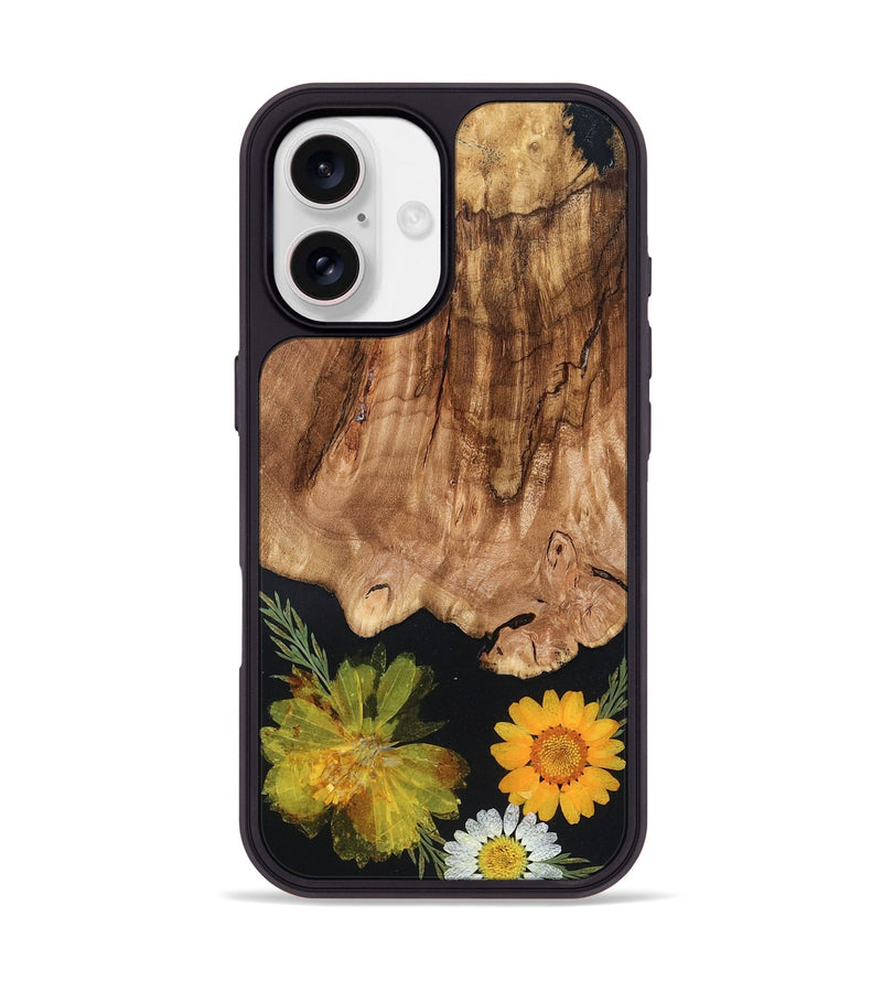 iPhone 17 Wood Phone Case - Amos (Bloom, 821560)