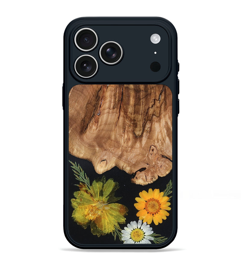 iPhone 17 Pro Max Wood Phone Case - Amos (Bloom, 821560)