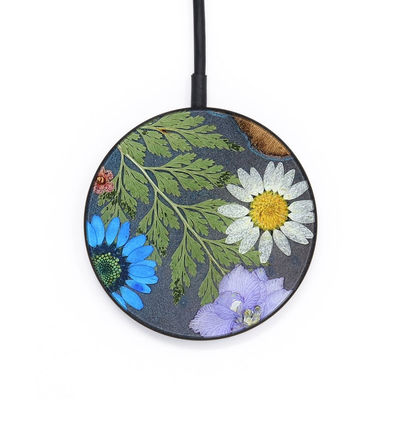 Circle Wood Wireless Charger - Bennie (Bloom, 821561)