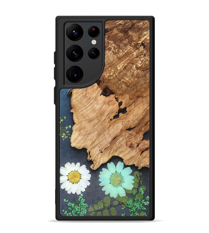 Galaxy S22 Ultra Wood Phone Case - Cristal (Bloom, 821562)
