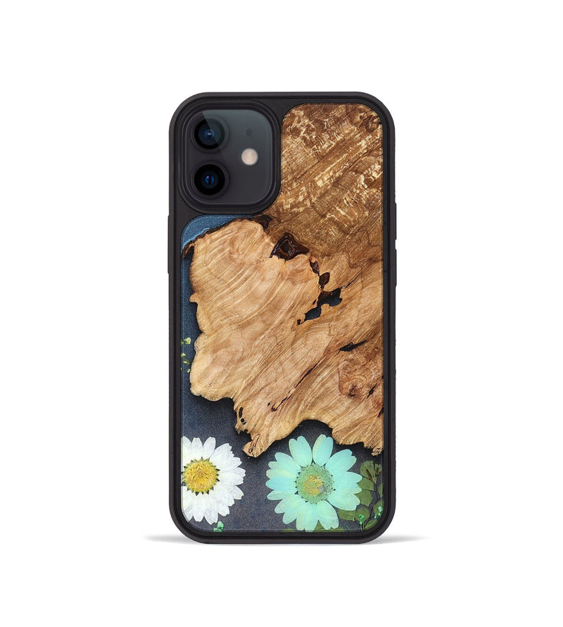 iPhone 12 mini Wood Phone Case - Cristal (Bloom, 821562)