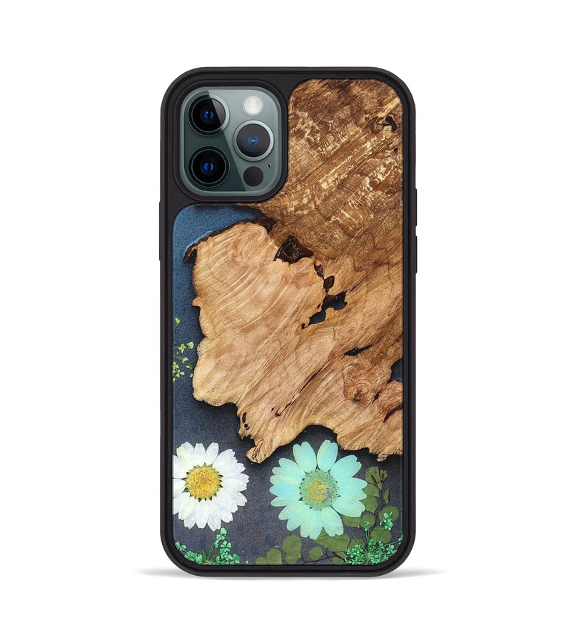 iPhone 12 Pro Wood Phone Case - Cristal (Bloom, 821562)