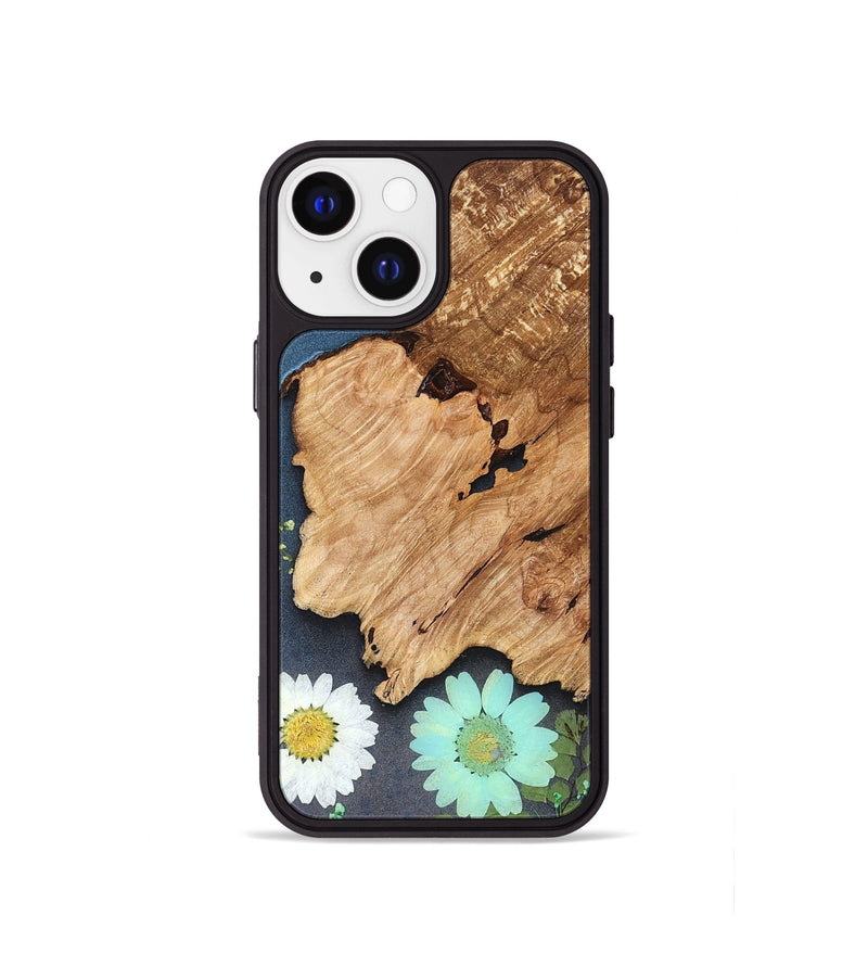 iPhone 13 mini Wood Phone Case - Cristal (Bloom, 821562)