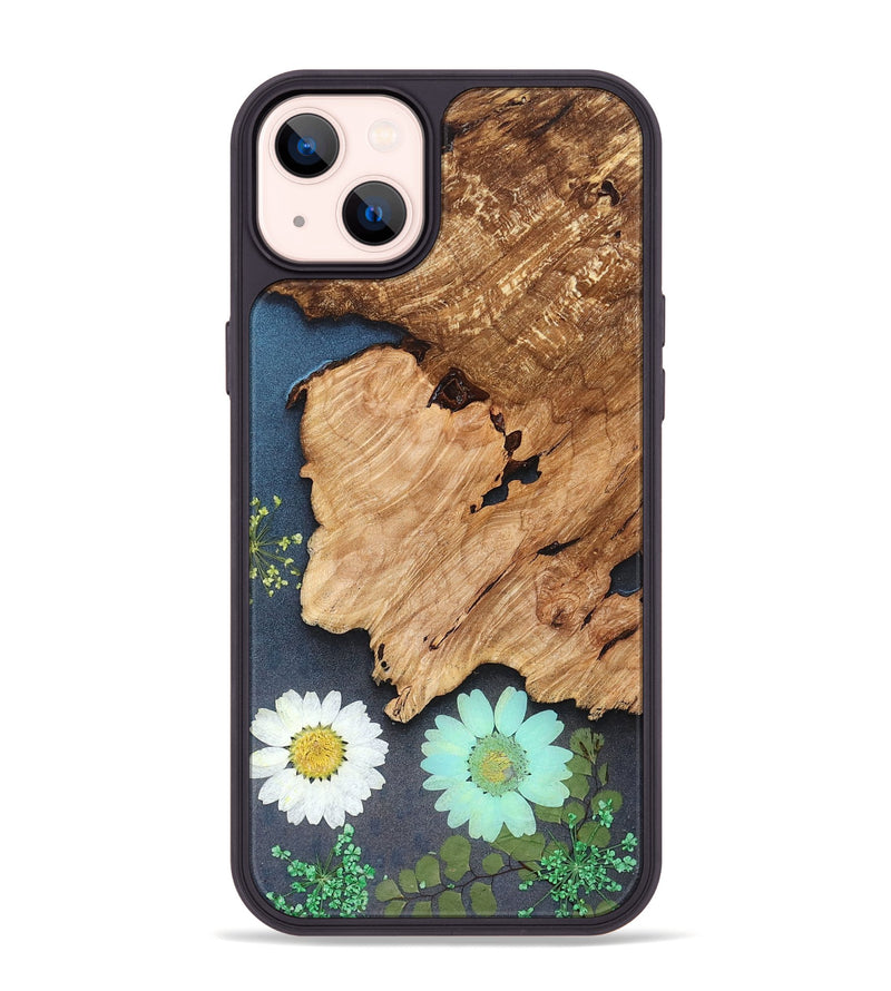 iPhone 14 Plus Wood Phone Case - Cristal (Bloom, 821562)