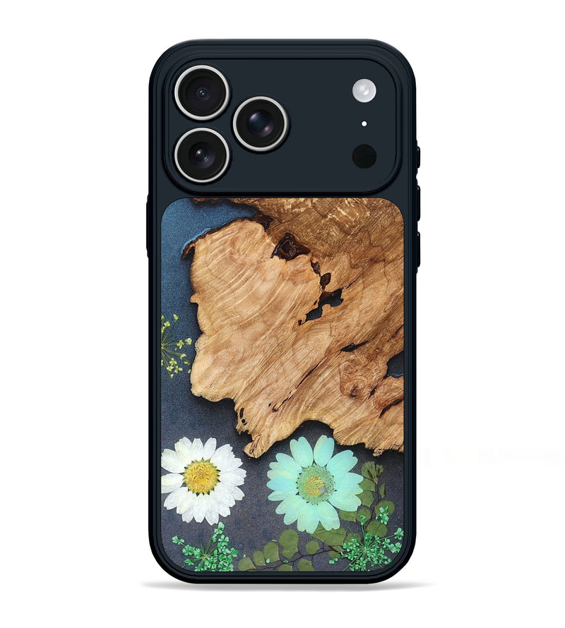 iPhone 17 Pro Max Wood Phone Case - Cristal (Bloom, 821562)